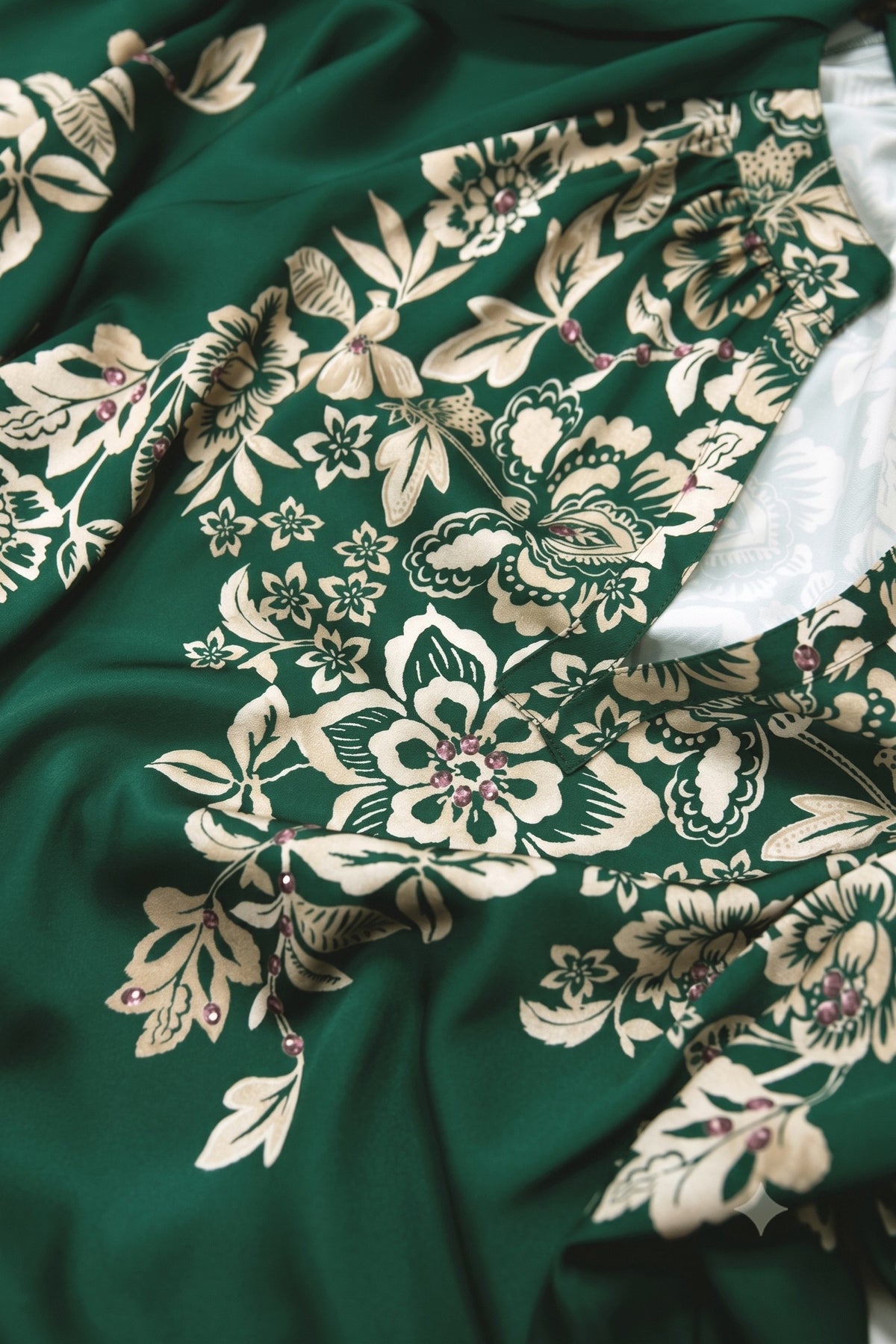 Juneau Floral Detail Blouse