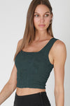 Look My Way Double Lace Square Crop Top MORE COLORS
