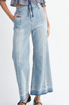 Wide Leg Jean with Released Hem