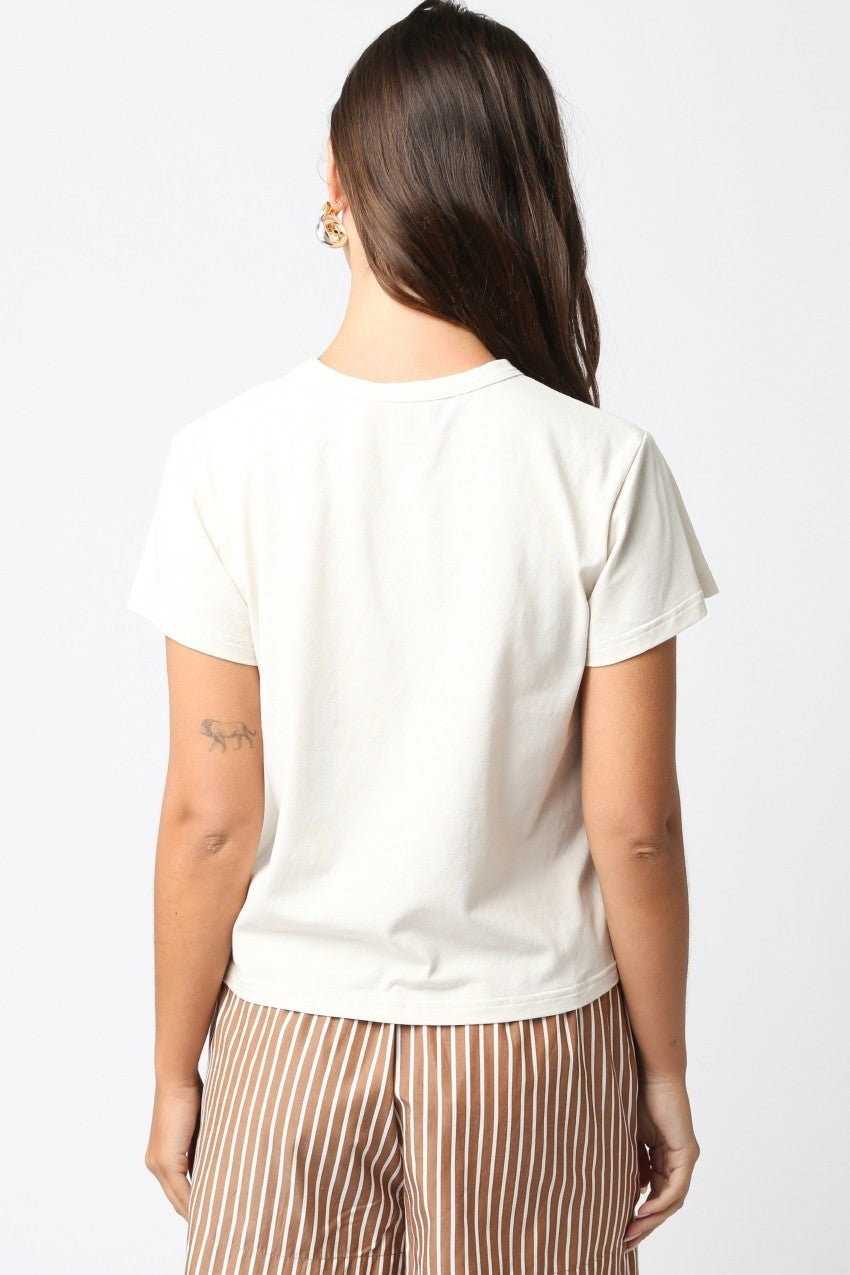 The Classic T Shirt in Ecru