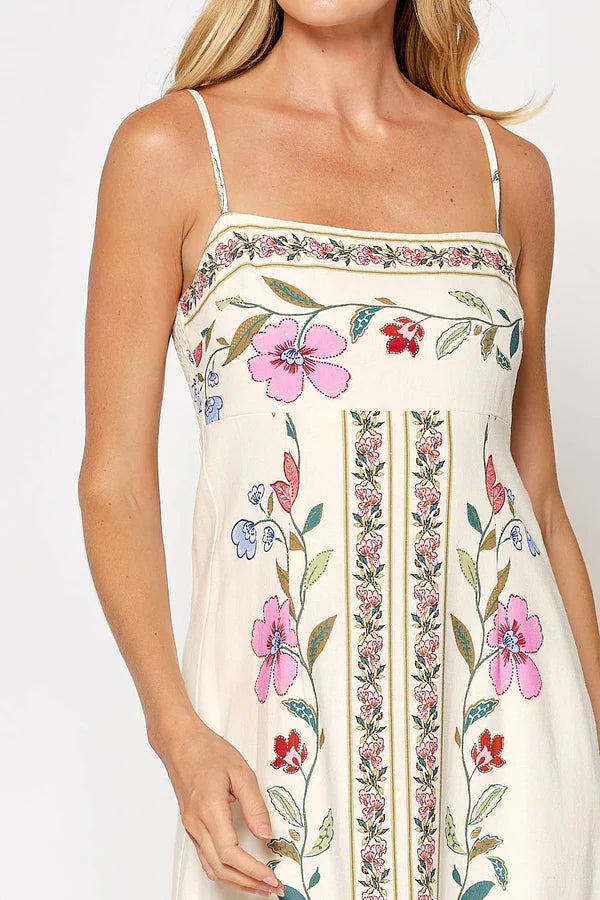 Rory Placement Print Dress