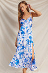 Blue Ivy Tie Back Midi Dress