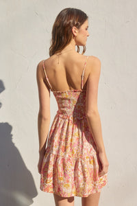 Maybe Baby Smocked Top Mini Dress