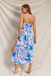 Blue Ivy Tie Back Midi Dress