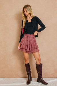 Feline Double Layer Skort