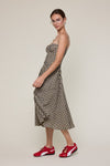 Gingham Midi Dress