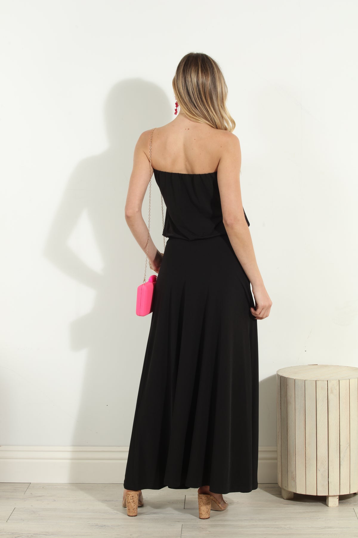 Black Strapless Dress