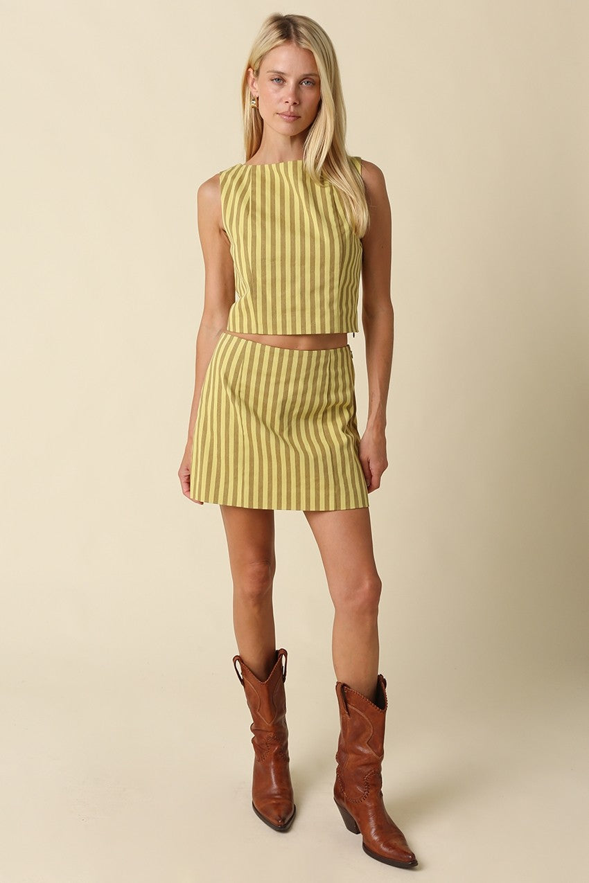 Nara Stripe Two Piece Set