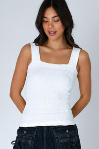 Seamless Square Neck Tank Top MORE COLORS