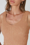 Reversible Texture Lace Top MORE COLORS