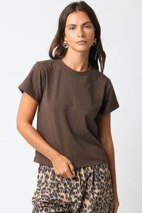 The Classic T Shirt in Brown