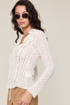 See Thru  You Lace Top