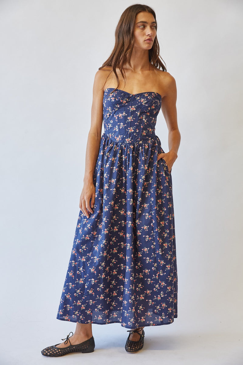 Camilla Strapless Maxi Dress