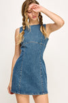 The Perfect Denim Mini Dress