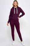 Pull Over Hoodie and Jogger Set MORE COLORS