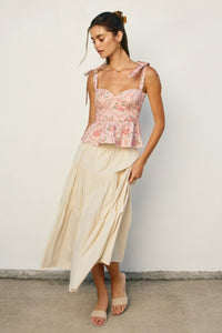 Rose Garden Corset Top