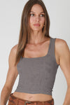 Look My Way Double Lace Square Crop Top MORE COLORS