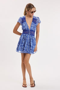 The Willows Plunging V Mini Dress