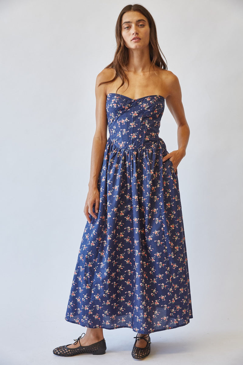 Camilla Strapless Maxi Dress