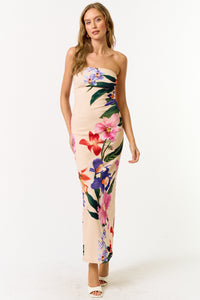 Palm Canyon Floral Maxi Dress