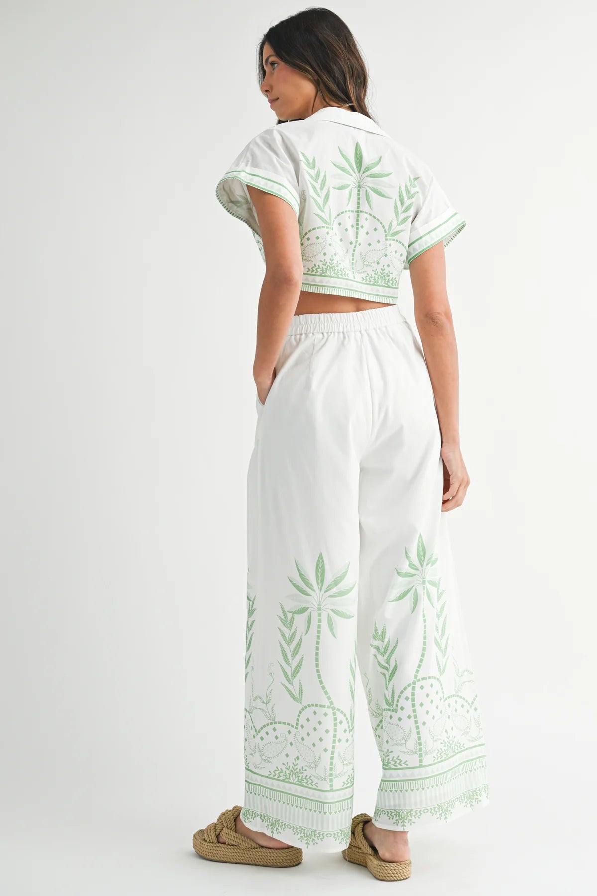 Breeze Two Piece Set in Green