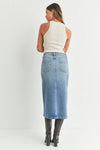 Midi Denim Skirt