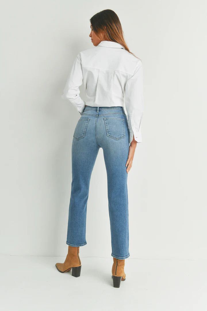 Toni High Rise Classic Straight Jean