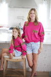 Mommy and Me Eye of the Tiger Adult Size Sweater