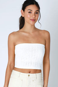 Seamless Textured Tube Top MORE COLORS