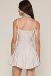 Coco Stripe Fit and Flare Mini Dress
