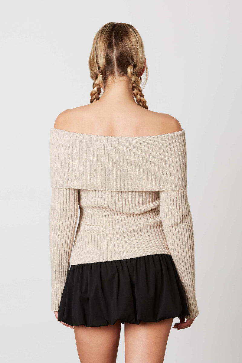 She's So Fine Off Shoulder Sweater
