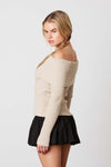She's So Fine Off Shoulder Sweater