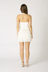 Delilah Square Neck Halter Top in White