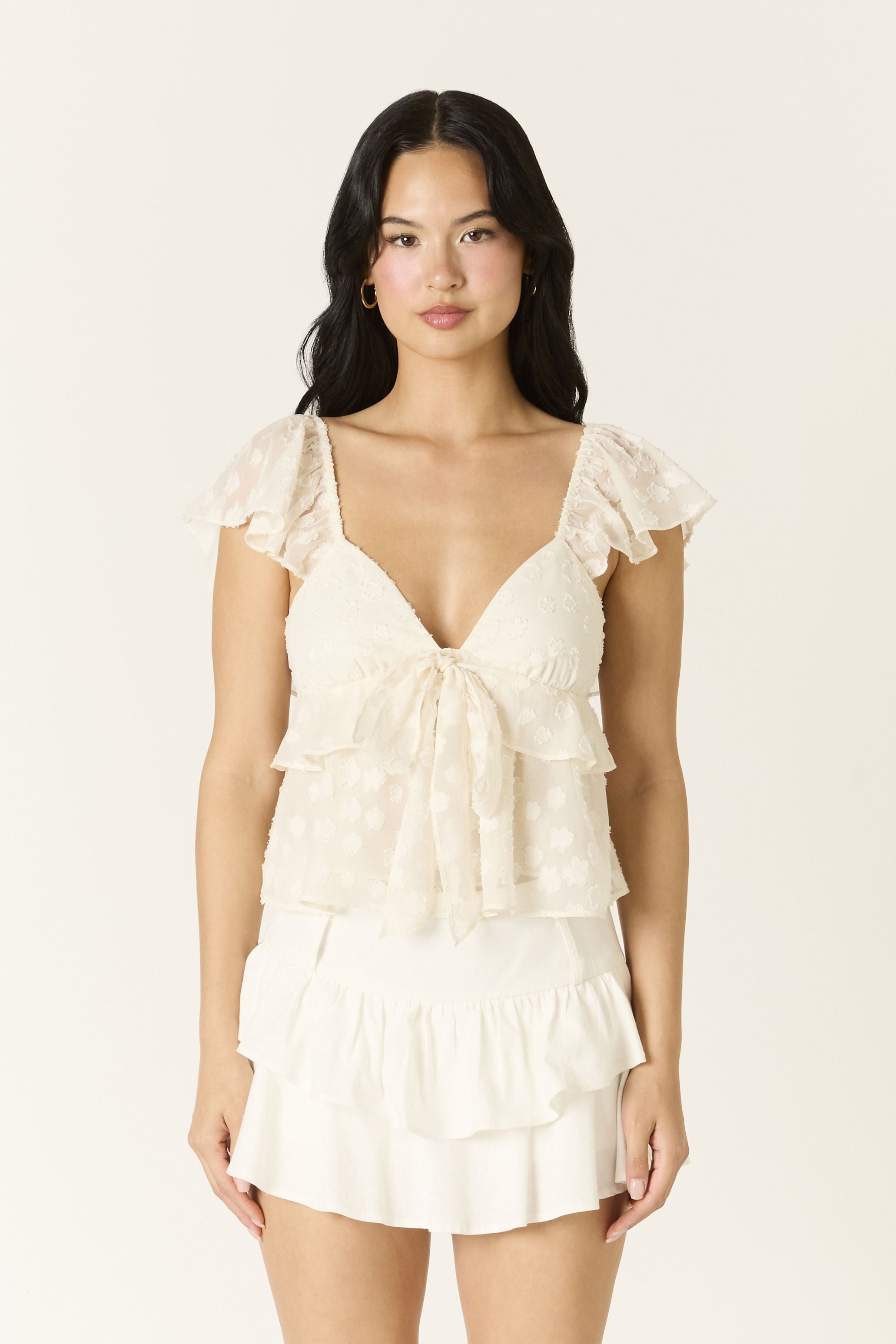 Textured Dot Tank Top