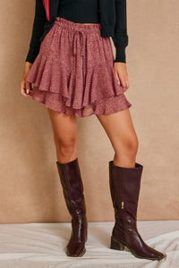 Feline Double Layer Skort