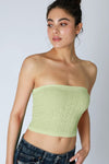 Seamless Textured Tube Top MORE COLORS