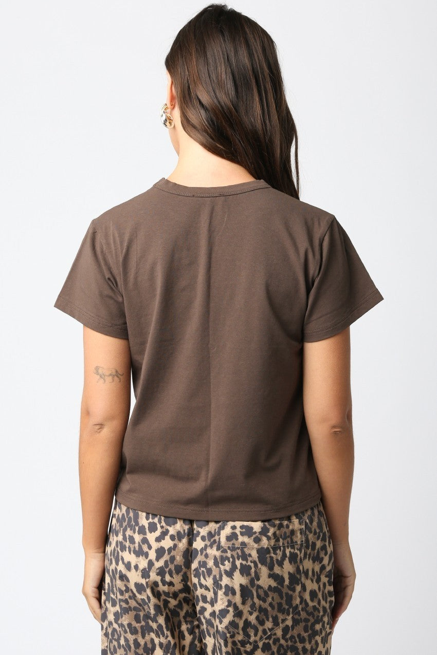 The Classic T Shirt in Brown