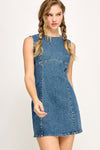 The Perfect Denim Mini Dress
