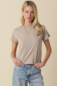 The Classic T Shirt in Taupe