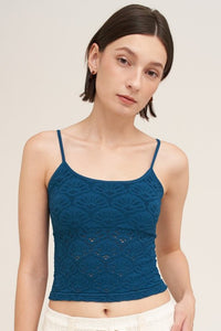 Floral Textured Lace Cami MORE COLORS