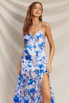 Blue Ivy Tie Back Midi Dress