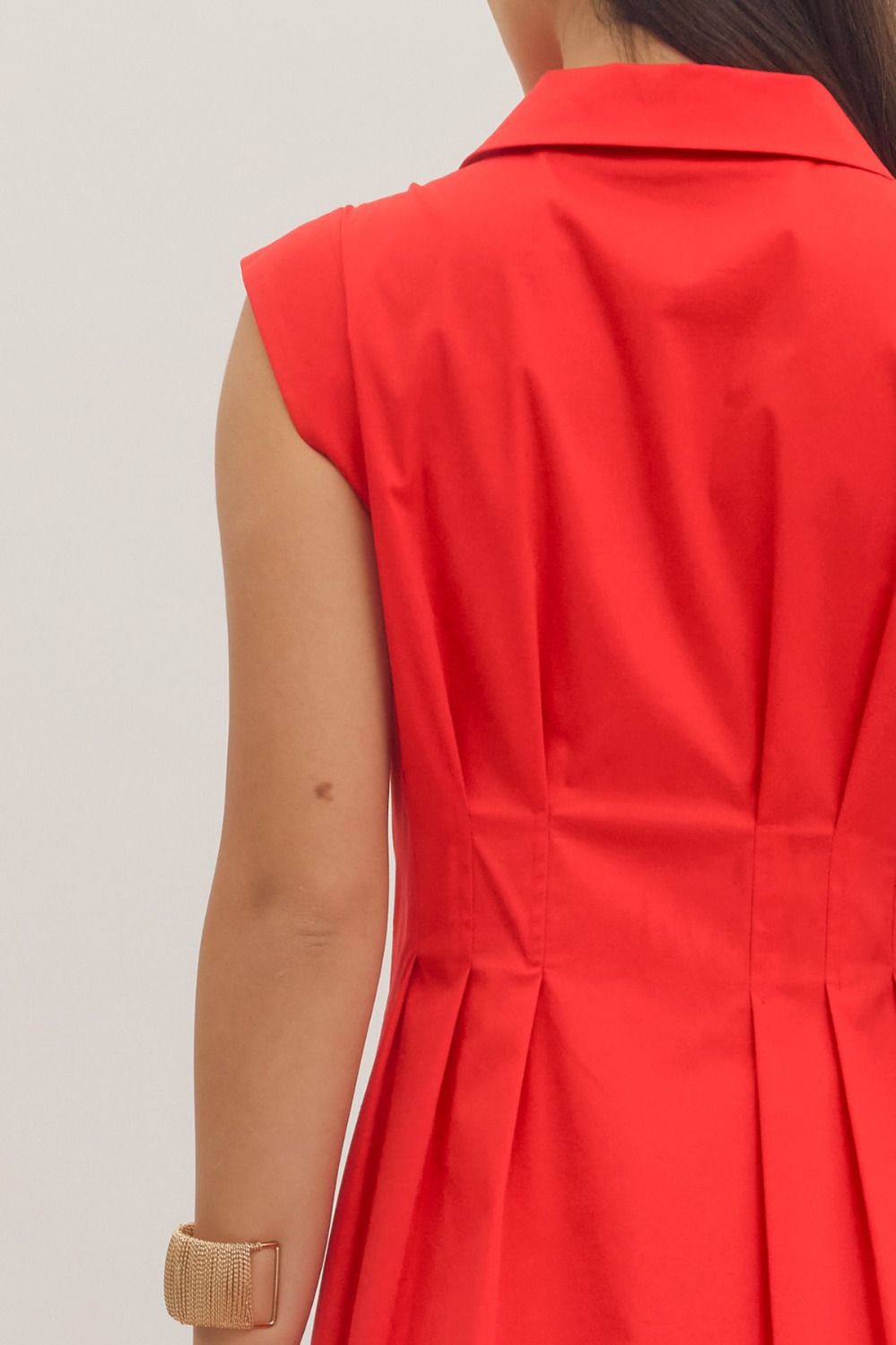 Zoey Zipper front Maxi Dress
