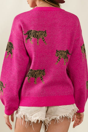 Eye of The Tiger Sweater MORE COLORS
